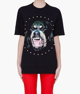 givenchy rottweiler crystal accent sweater